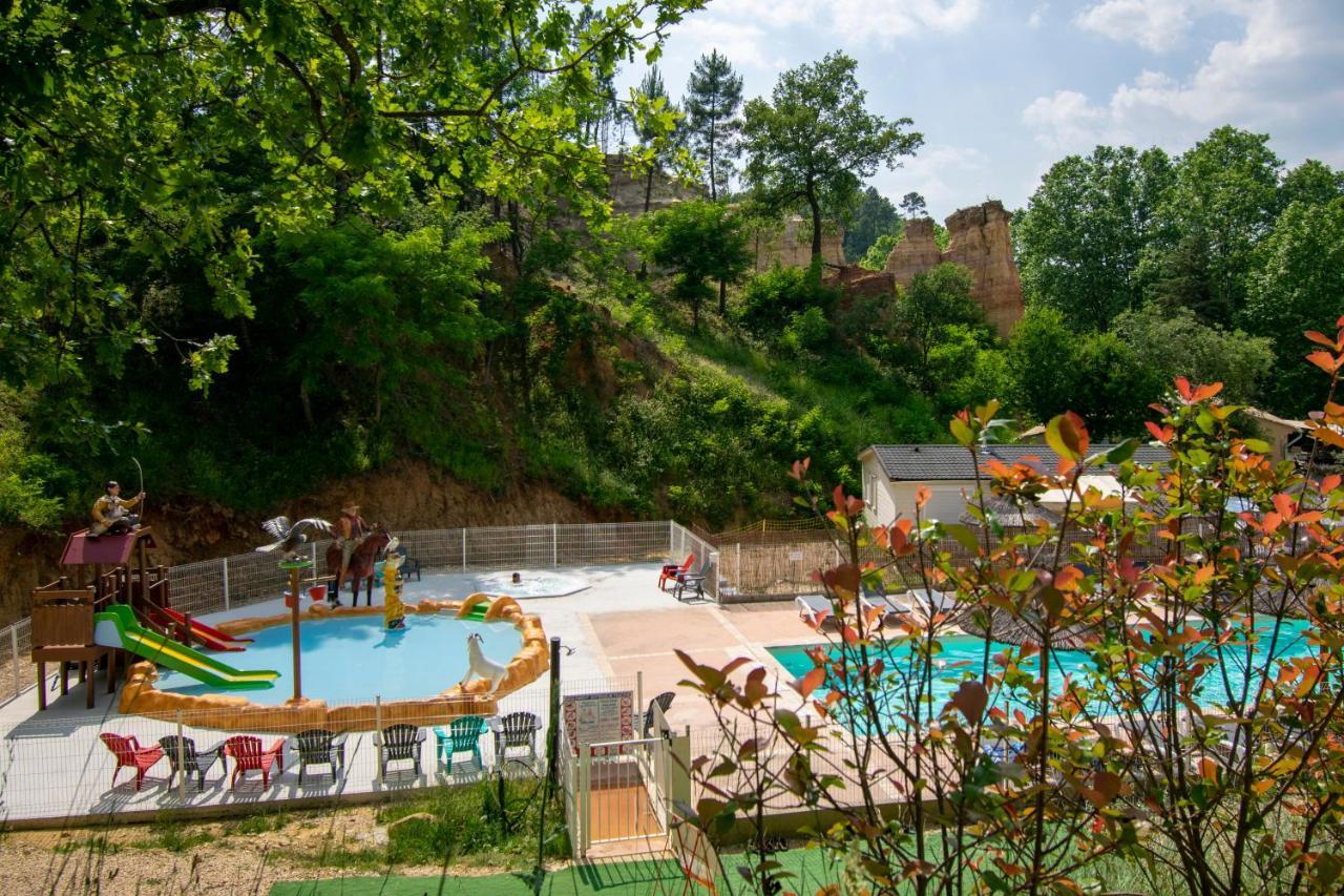 Camping Le Colorado Rustrel Ngoại thất bức ảnh