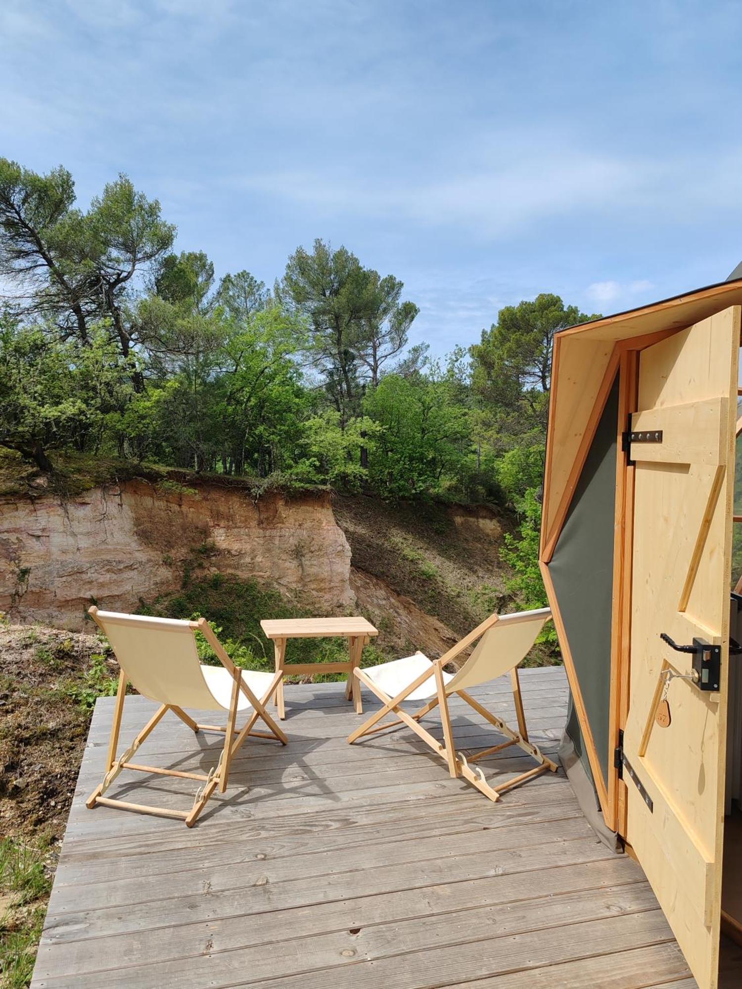Camping Le Colorado Rustrel Ngoại thất bức ảnh